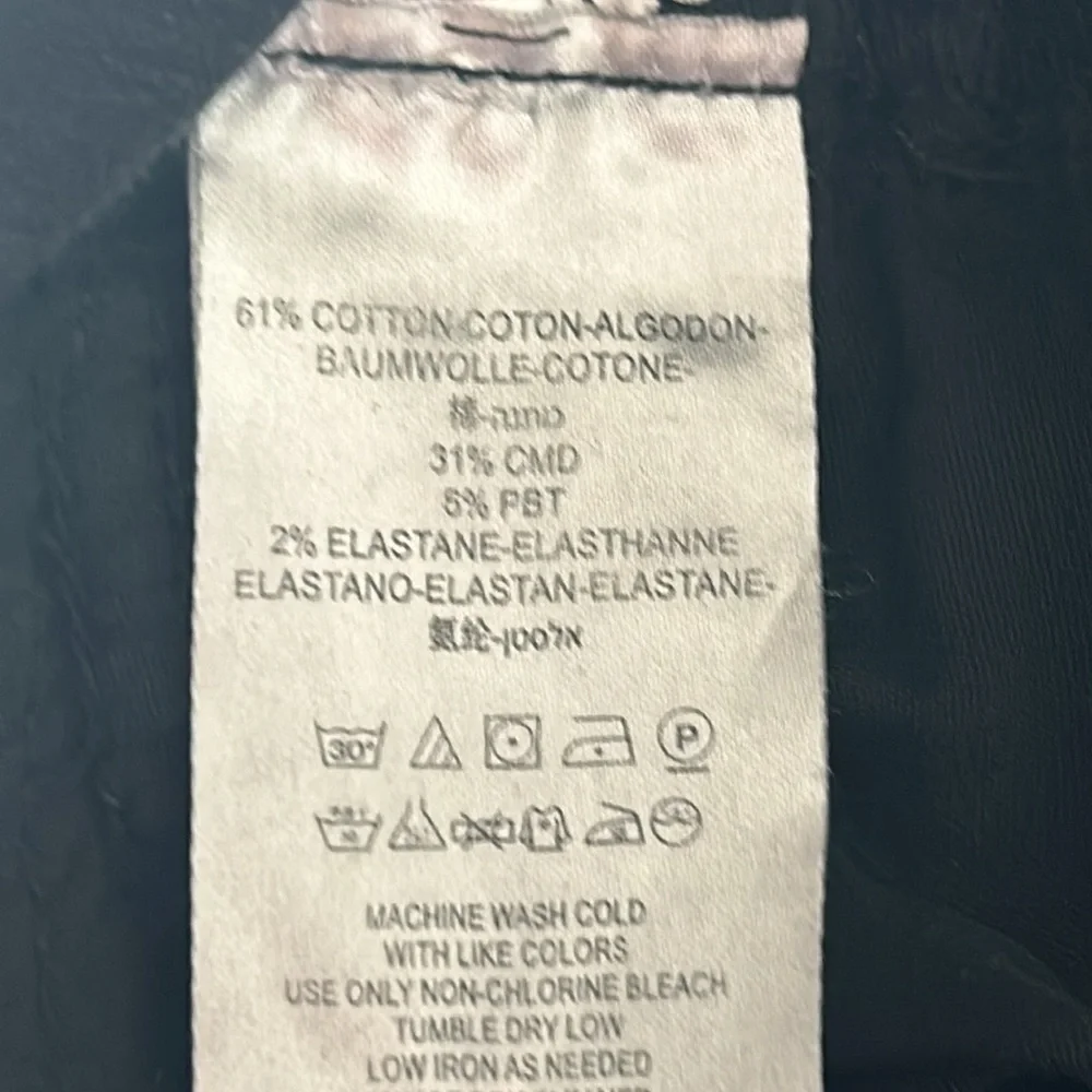 Free People skinny ankle jeans size 25 black